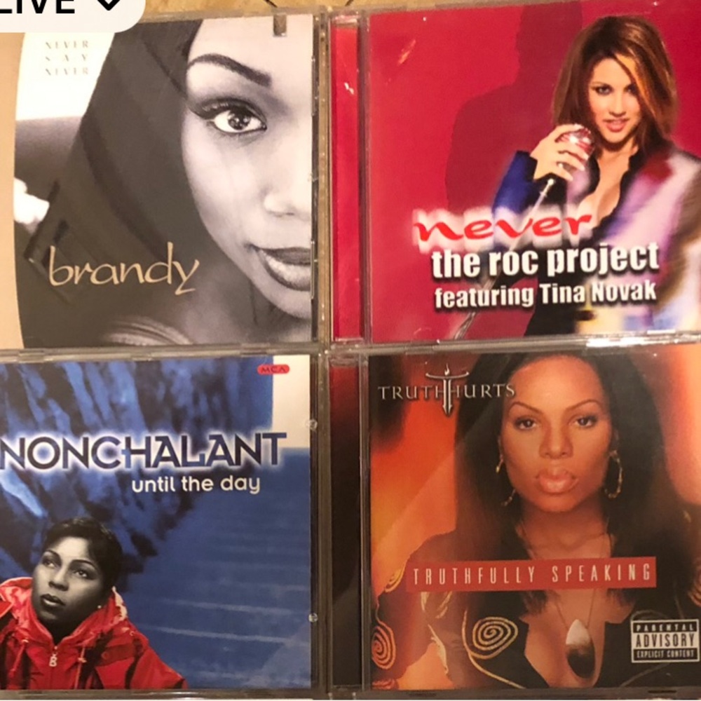CD’s - Hip Hop + R&B + Various Artists - with Covers